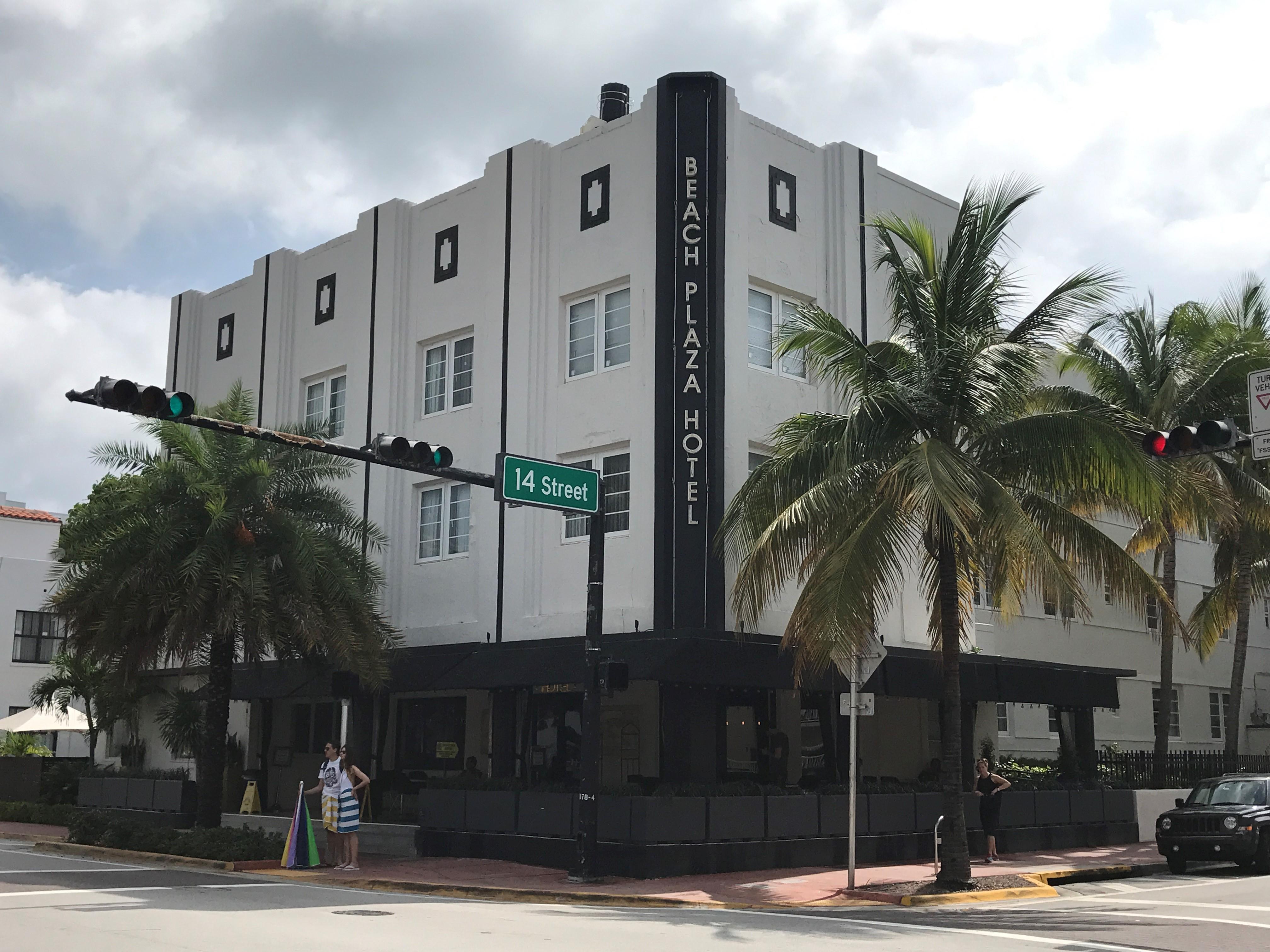 South Beach Plaza Hotel Miami Beach Exterior foto