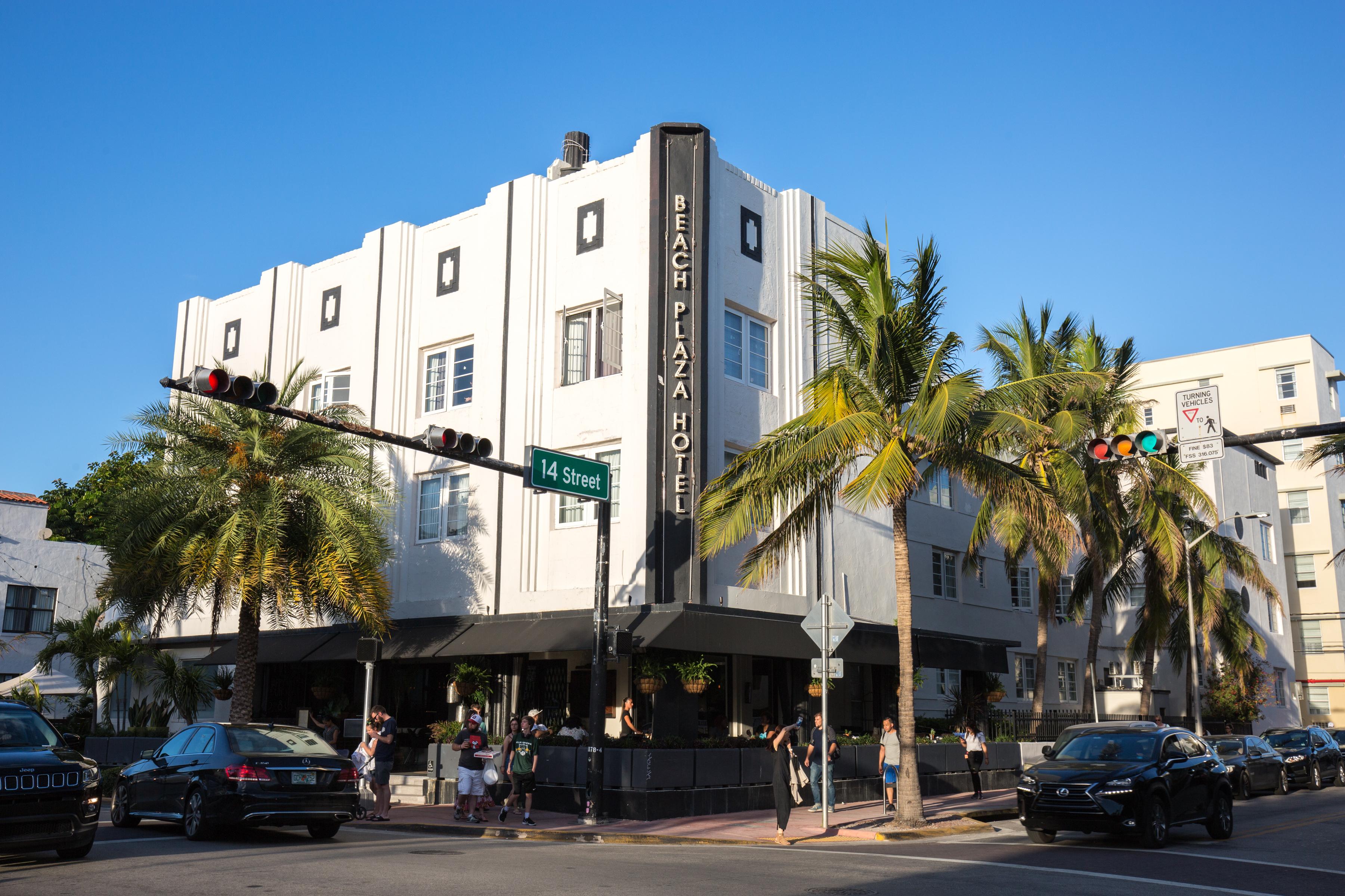 South Beach Plaza Hotel Miami Beach Exterior foto
